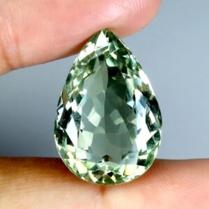 Zielony ametyst kamień naturalny IF 15.08ct
