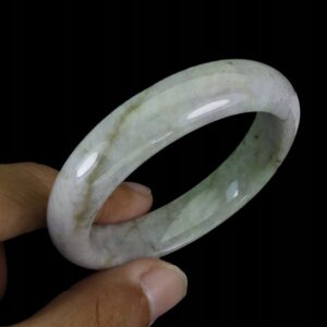 Artystyczna bransoletka 288.9ct jadeit naturalny kamień śr. 5.5cm