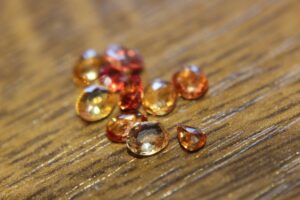 Szafiry kamienie naturalne 3.25ct 10szt.