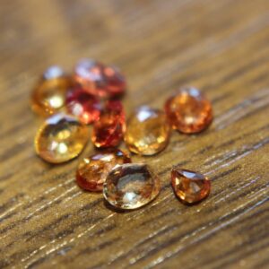 Szafiry kamienie naturalne 3.25ct 10szt.