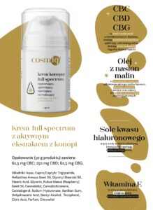 Cosmiq Krem Konopny Full Spectrum