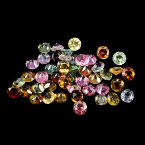 Turmaliny kamienie naturalne 4.1ct 44 sztuki