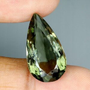 Zielony ametyst kamień naturalny VVS 15.94ct