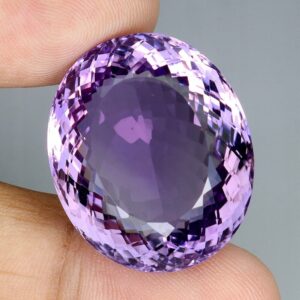 Ametyst kamień naturalny IF 61.83ct ogromny