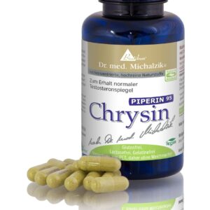 Chryzyna + L-tyrosine 500 mg Now foods