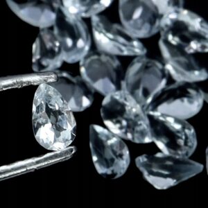 Akwamaryny kamienie naturalne 22 sztuki IF-VVS 4.3ct