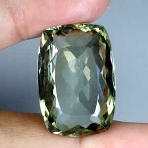 Zielony ametyst kamień naturalny IF 23.75ct