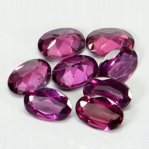 Granaty rodolity kamienie naturalne 3.50ct 6 sztuk