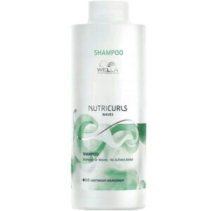 Wella Nutricurls Shampoo - micelarny szampon do włosów falowanych, 1000ml