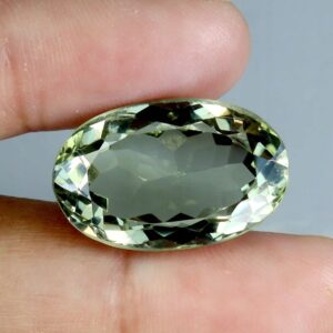 Zielony ametyst kamień naturalny VVS 16.11ct