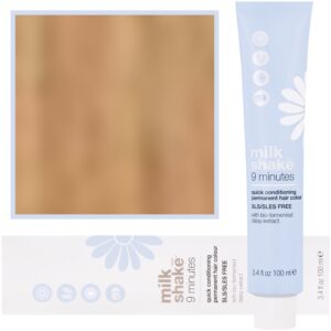 Milk Shake 9 Minutes - farba do włosów, pełna paleta kolorów, 100ml 10,3 | 10G || Najjaśniejszy Złocisty Platynowy Blond