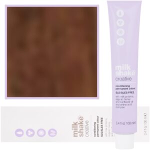 Milk Shake Creative - farba do włosów, pełna paleta kolorów, 100ml 6,34 | 6GC || Ciemny Miedziany Złoty Blond