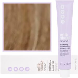 Milk Shake Creative - farba do włosów, pełna paleta kolorów, 100ml 7,01 | 7NA || Naturalny Popielaty Średni Blond