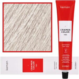 Kemon Cramer Color - kremowa farba do włosów z olejem kokosowym, 100ml 1008 | Perłowy Ultra-Rozjaśniacz