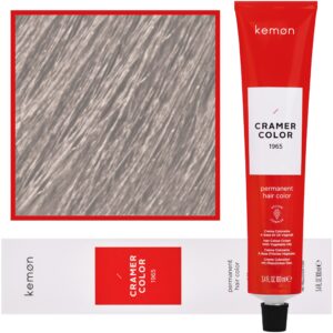 Kemon Cramer Color - kremowa farba do włosów z olejem kokosowym, 100ml 10,21 | Beżowy Popielaty Platynowy
