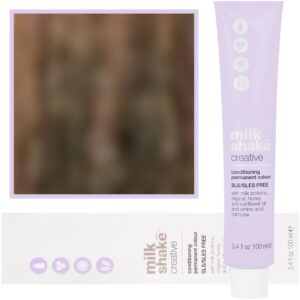 Milk Shake Creative - farba do włosów, pełna paleta kolorów, 100ml 7,13 | 7AG || Średni Popielaty Złoty Blond