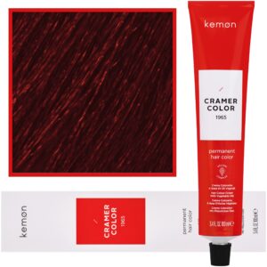 Kemon Cramer Color - kremowa farba do włosów z olejem kokosowym, 100ml 6,55 | Ciemny Głęboki Czerwony Blond
