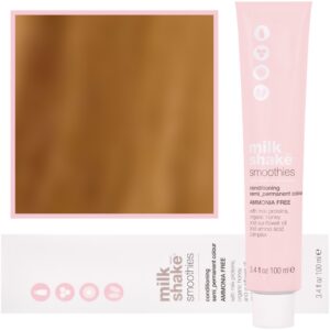 Milk Shake Smoothie Semi-Perm - farba do włosów bez amoniaku, paleta kolorów, 100ml 8,33 | 8GG || Intensywny Jasny Złocisty Blond