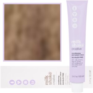 Milk Shake Creative - farba do włosów, pełna paleta kolorów, 100ml 8,13 | 8AG || Jasny Popielaty Złoty Blond