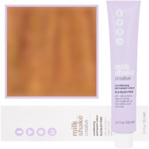 Milk Shake Creative - farba do włosów, pełna paleta kolorów, 100ml 8,43 | 8CG || Jasny Miedziany Złoty Blond