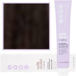 Milk Shake Creative - farba do włosów, pełna paleta kolorów, 100ml 6,41 | 6CA || Ciemny Miedziany Głęboki Popielaty Blond