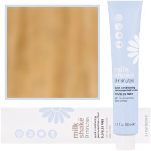 Milk Shake 9 Minutes - farba do włosów, pełna paleta kolorów, 100ml 8,0 | 8NN || Jasny Intensywny Blond