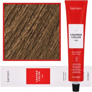 Kemon Cramer Color - kremowa farba do włosów z olejem kokosowym, 100ml 9,0 | Bardzo Jasny Śródziemnomorski Naturalny Blond