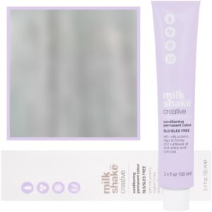 Milk Shake Creative - farba do włosów, pełna paleta kolorów, 100ml 10,17 | 10AV || Fioletowy Platynowy Popielaty Blond