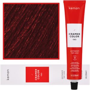 Kemon Cramer Color - kremowa farba do włosów z olejem kokosowym, 100ml 7,5 | Czerwony Blond