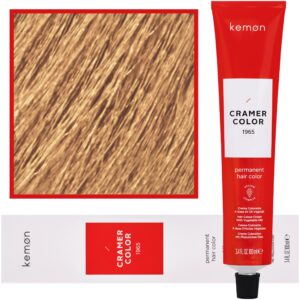 Kemon Cramer Color - kremowa farba do włosów z olejem kokosowym, 100ml 10,24 | Beżowy Miedziany Platynowy
