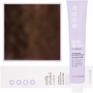 Milk Shake Creative - farba do włosów, pełna paleta kolorów, 100ml 6,3 | 6G || Ciemny Złoty Blond