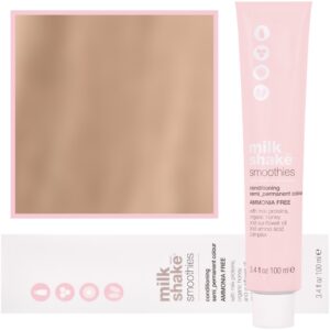 Milk Shake Smoothie Semi-Perm - farba do włosów bez amoniaku, paleta kolorów, 100ml 9,13 | 9AG || Bardzo Jasny Złocisty Popielaty Blond