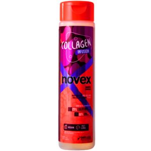 Novex Collagen Infusion - szampon do włosów wysokoporowatych, 300ml