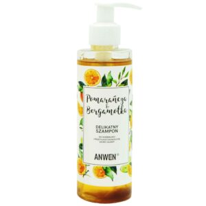 Anwen Pomarańcza i Bergamotka - szampon do włosów przetłuszczających się i normalnych, 200ml