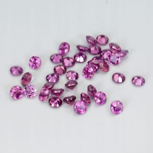 Granaty rodolity kamienie naturalne 37 sztuk 4.06ct