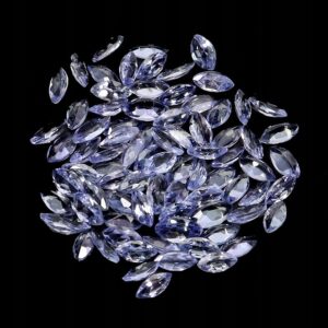 Tanzanity 79 sztuk kamienie naturalne IF VVS 4.75ct