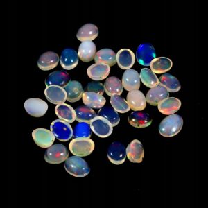 Opale ogniste 5.13ct kamienie naturalne 37 sztuk IF AAA
