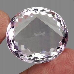 Ametyst kamień naturalny VVS 81.48ct certyfikat