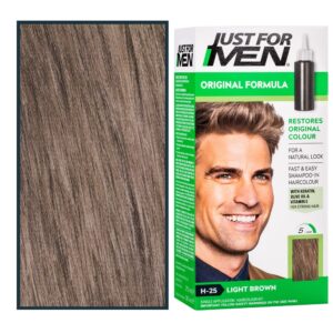 Just For Men - odsiwiacz do włosów dla mężczyzn, 66 ml H25 | Jasny Brązowy