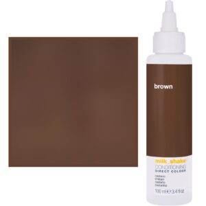 Milk Shake Direct Colour - toner do koloryzacji włosów 100ml, pełna paleta kolorów BROWN || Brązowy