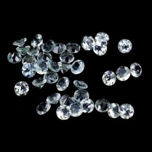 Akwamaryny kamienie naturalne 38 sztuk IF-VVS 4.35ct