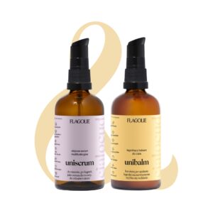 Flagolie Zestaw Uniserum & Unibalm - wersja 100 ml idealna do wakacyjnej kosmetyczki