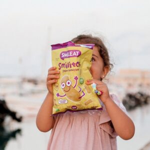 BIO Chrupki kukurydziane, ekologiczna przekąska Smilitos, 38 g