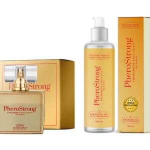 PheroStrong Exclusive for Women Perfumy 50 ml + Olejek do ciała 100 ml ZESTAW