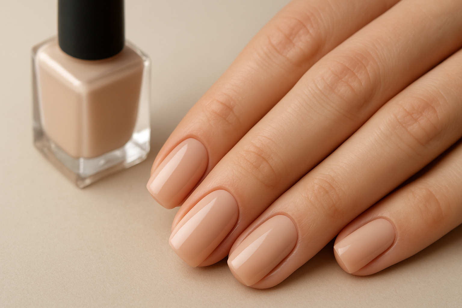 Lakier do paznokci cielisty – klasyka w manicure