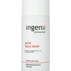 Wygładzający tonik kwasowy do twarzy - Ingenii acid face toner - 150 ml