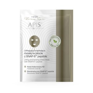 Maska w płacie liftingująco-napinająca Apis SNAP-8 Peptide 20 g