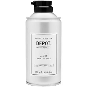 Depot NO.411 Shaving Foam - pianka do golenia zmiękczająca zarost, 300ml