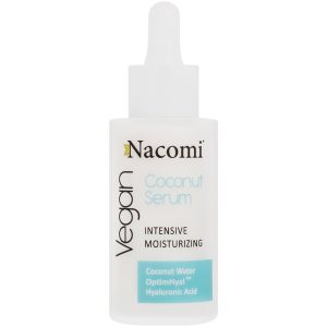Nacomi Vegan Coconut Serum - wegańskie serum nawilżające do twarzy, 40ml