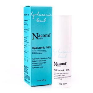 Nacomi Next Level Hyaluronic 10% - nawilżające serum z kwasem hialuronowym, 30ml
